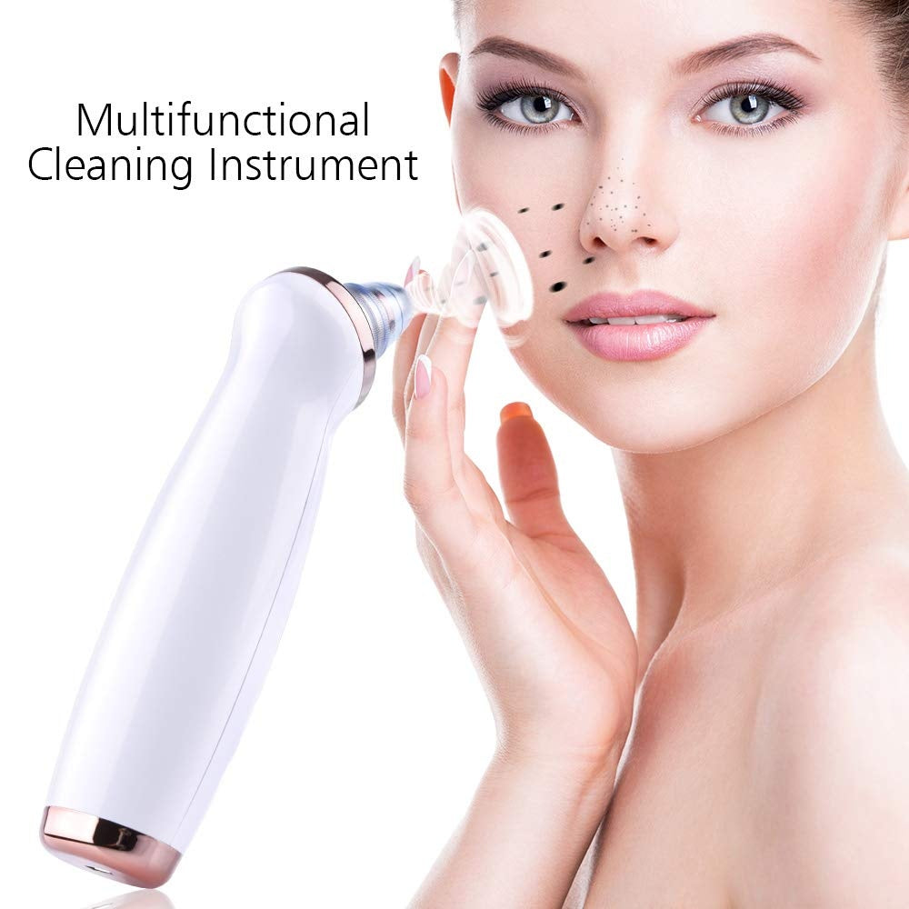 Electric Blackhead Remover Pore Vacuum Suction Diamond Dermabrasion Face Cleaner